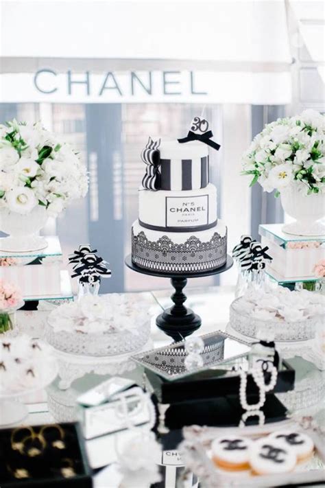 Chanel Inspired 30th Birthday Party